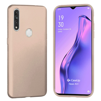 CaseUp Oppo A31 Kılıf Matte Surface Gold CaseUp Oppo A31 Kılıf Matte Surface Gold