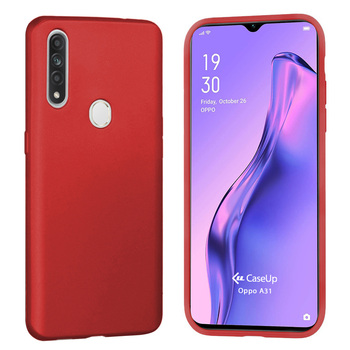 CaseUp Oppo A31 Kılıf Matte Surface Kırmızı CaseUp Oppo A31 Kılıf Matte Surface Kırmızı
