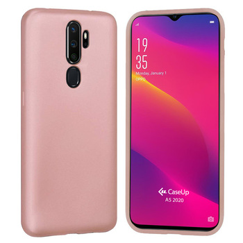 CaseUp Oppo A5 2020 Kılıf Matte Surface Rose Gold