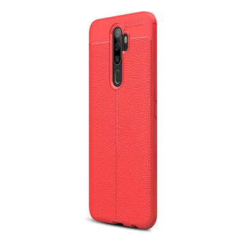 CaseUp Oppo A9 2020 Kılıf Niss Silikon Kırmızı