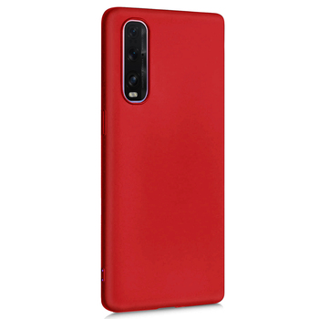 CaseUp Oppo Find X2 Kılıf Matte Surface Kırmızı
