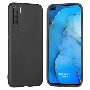 CaseUp Oppo Reno 3 Kılıf Matte Surface Siyah CaseUp Oppo Reno 3 Kılıf Matte Surface Siyah