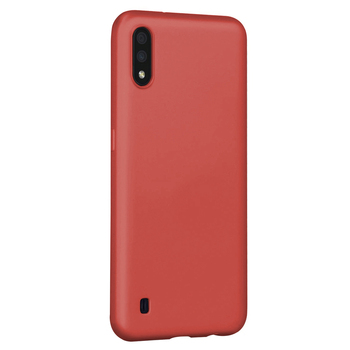 CaseUp Samsung Galaxy A01 Kılıf Matte Surface Kırmızı