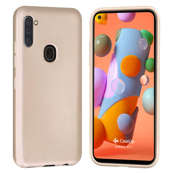 CaseUp Samsung Galaxy A11 Kılıf Matte Surface Gold CaseUp Samsung Galaxy A11 Kılıf Matte Surface Gold