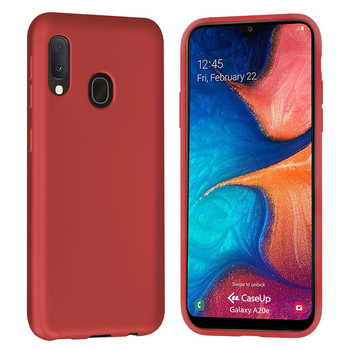CaseUp Samsung Galaxy A20e Kılıf Matte Surface Kırmızı