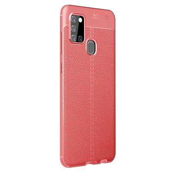 CaseUp Samsung Galaxy A21s Kılıf Niss Silikon Kırmızı