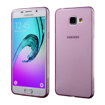 CaseUp Samsung Galaxy A5 2016 Kılıf Transparent Soft Pembe CaseUp Samsung Galaxy A5 2016 Kılıf Transparent Soft Pembe