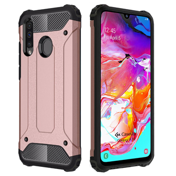 CaseUp Samsung Galaxy A70 Kılıf Tank Rose Gold