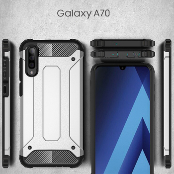 CaseUp Samsung Galaxy A70 Kılıf Tank Siyah