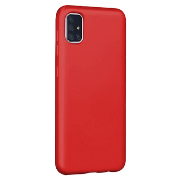 CaseUp Samsung Galaxy A71 Kılıf Matte Surface Kırmızı