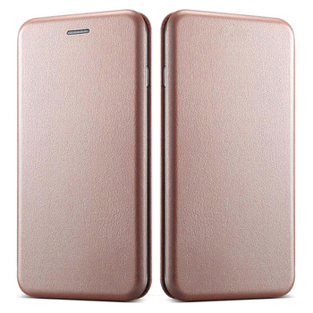 CaseUp Samsung Galaxy A81 Kılıf Manyetik Stantlı Flip Cover Rose Gold