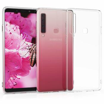 Caseup Samsung Galaxy A9 2018 Kılıf Transparent Soft Beyaz