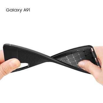 CaseUp Samsung Galaxy A91 Kılıf Niss Silikon Lacivert