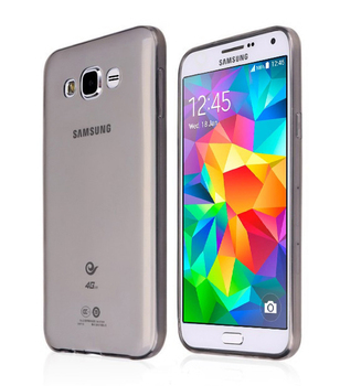 CaseUp Samsung Galaxy Grand Prime Kılıf Transparent Soft Siyah CaseUp Samsung Galaxy Grand Prime Kılıf Transparent Soft Siyah