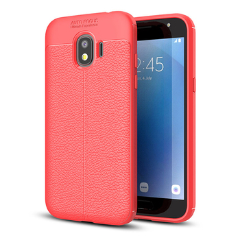 CaseUp Samsung Galaxy J2 Pro 2018 Kılıf Niss Silikon Kırmızı