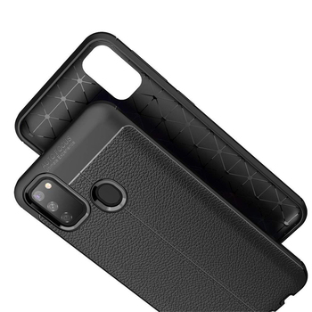 CaseUp Samsung Galaxy M21 Kılıf Niss Silikon Siyah
