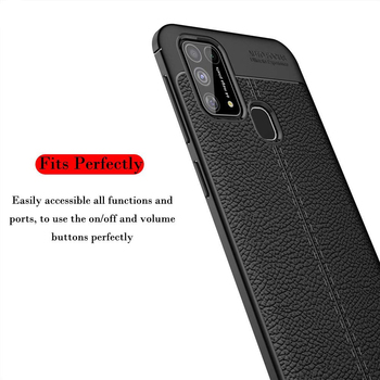 CaseUp Samsung Galaxy M21 Kılıf Niss Silikon Siyah