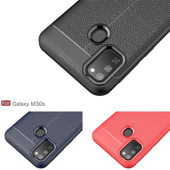 CaseUp Samsung Galaxy M30s Kılıf Niss Silikon Kırmızı