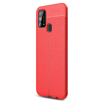 CaseUp Samsung Galaxy M31 Kılıf Niss Silikon Kırmızı