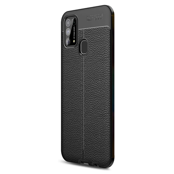 CaseUp Samsung Galaxy M31 Kılıf Niss Silikon Siyah