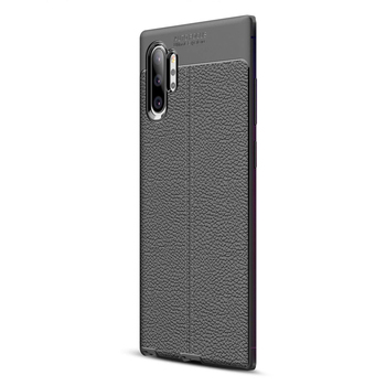 CaseUp Samsung Galaxy Note 10 Plus Kılıf Niss Silikon Siyah