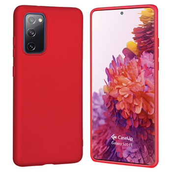 CaseUp Samsung Galaxy S20 FE Kılıf Matte Surface Kırmızı