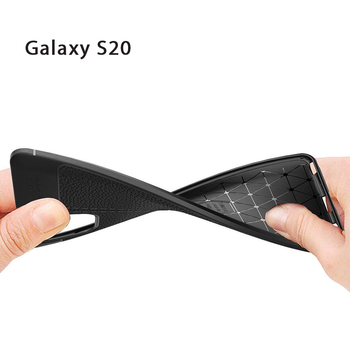 CaseUp Samsung Galaxy S20 Kılıf Niss Silikon Lacivert