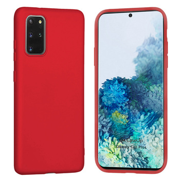 CaseUp Samsung Galaxy S20 Plus Kılıf Matte Surface Kırmızı CaseUp Samsung Galaxy S20 Plus Kılıf Matte Surface Kırmızı