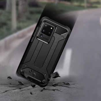 CaseUp Samsung Galaxy S20 Ultra Kılıf Tank Siyah