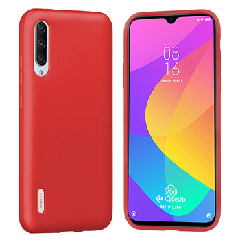 CaseUp Xiaomi Mi 9 Lite Kılıf Matte Surface Kırmızı CaseUp Xiaomi Mi 9 Lite Kılıf Matte Surface Kırmızı