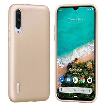 CaseUp Xiaomi Mi A3 Kılıf Matte Surface Gold