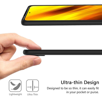 CaseUp Xiaomi Poco X3 NFC Kılıf Matte Surface Siyah