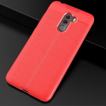 CaseUp Xiaomi Pocophone F1 Kılıf Niss Silikon Kırmızı