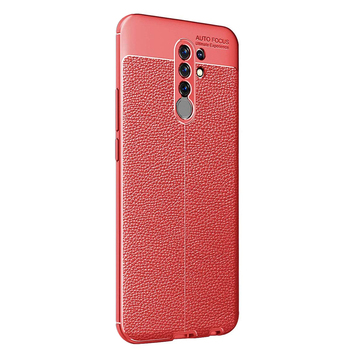 CaseUp Xiaomi Redmi 9 Kılıf Niss Silikon Kırmızı