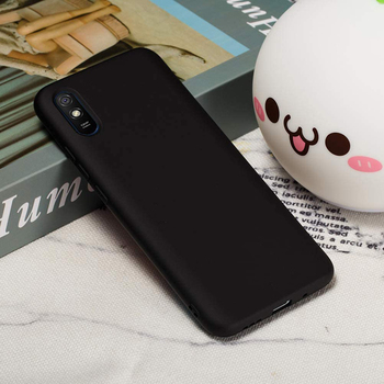 CaseUp Xiaomi Redmi 9A Kılıf Matte Surface Siyah