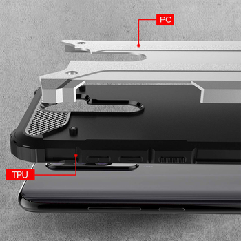 CaseUp Xiaomi Redmi Note 8 Pro Kılıf Tank Siyah