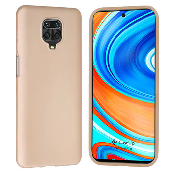 CaseUp Xiaomi Redmi Note 9 Pro Kılıf Matte Surface Gold