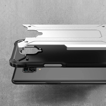 CaseUp Xiaomi Redmi Note 9S Kılıf Tank Siyah