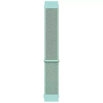 Microsonic Amazfit Cheetat (Square) Hasırlı Kordon Woven Sport Loop Mint Yeşili