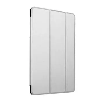 Microsonic Apple iPad 10.2'' 7. Nesil (A2197-A2200-A2198) Smart Case ve arka Kılıf Gümüş