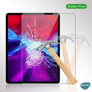 Microsonic Apple iPad 10.Nesil 10.9`` (A2696-A2757-A2777) Tempered Glass Cam Ekran Koruyucu