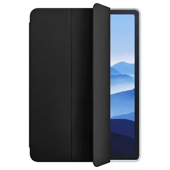 Microsonic Apple iPad 10.Nesil 10.9`` Kılıf (A2696-A2757-A2777) Slim Translucent Back Smart Cover Siyah