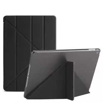 Microsonic Apple iPad 10.2'' 7. Nesil (A2197-A2200-A2198) Folding Origami Design Kılıf Siyah