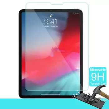 Microsonic Apple iPad 11'' 2018 (A1980-A2013-A1934-A1979) Temperli Cam Ekran koruyucu