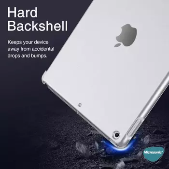 Microsonic Apple iPad Air 2 Kılıf (A1566-A1567) Shock Absorbing Şeffaf