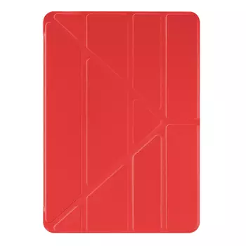 Microsonic Apple iPad Air 4. Nesil Kılıf (A2316-A2324-A2325-A2072) Origami Pencil Kırmızı