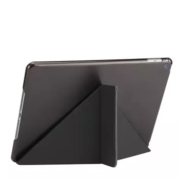 Microsonic Apple iPad Air (A1474-A1475-A1476) Folding Origami Design Kılıf Siyah