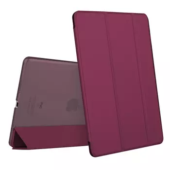 Microsonic Apple iPad Mini 5 7.9'' 2019 (A2133-A2124-A2125-A2126) Smart Case ve arka Kılıf Mor