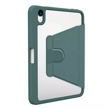 Microsonic Apple iPad Mini 6 2021 Kılıf (A2567-A2568-A2569) Regal Folio Koyu Yeşil