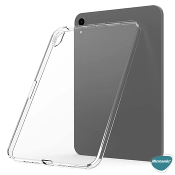 Microsonic Apple iPad Mini 6 2021 Kılıf (A2567-A2568-A2569) Transparent Soft Şeffaf